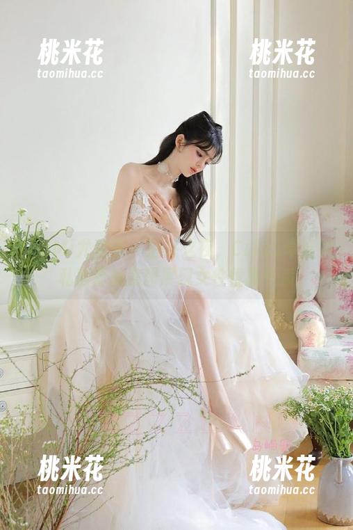 YouMi尤蜜荟-Cris_卓娅祺 YouMi尤蜜荟 - 魅惑之夜,Cris_卓娅祺私房蕾丝美图展现女性优雅气质