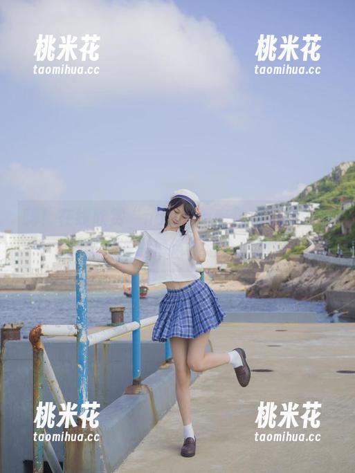 嗨！在线欣赏“nagesa魔物喵”海边的美照，谁说海风不适合拍照？