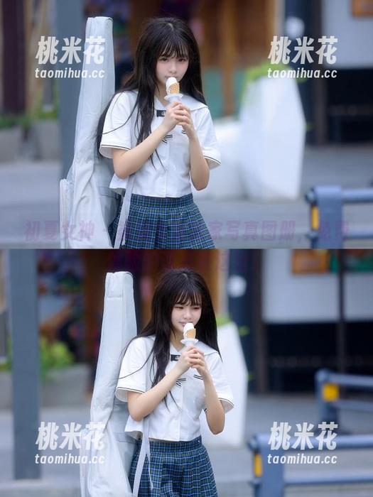 初夏女神 - 柒柒女友独家写真图册，免费体验的诱惑在这里！