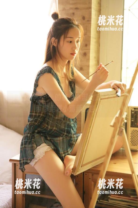 梦丝女神-玥玥 梦丝女神 - 玥玥的家居小淑女定制写真,带你走进小清新的世界