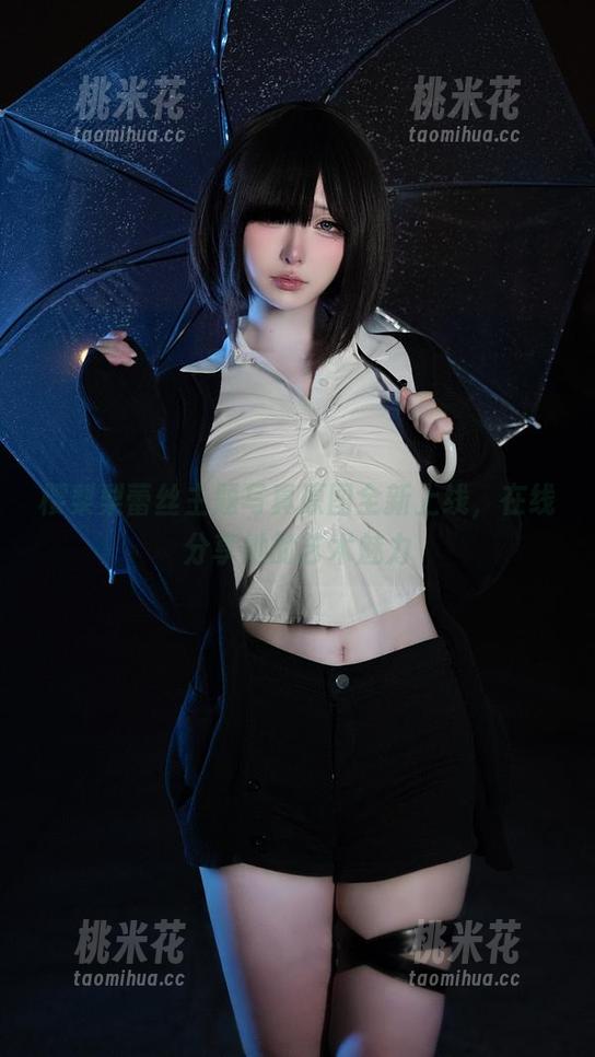 樱梨梨 樱梨梨蕾丝主题写真原图全新上线,在线分享她的艺术魅力