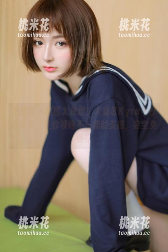 魅妍社 - 原图大放送！大奶昔Kyra牛仔裤写真，让你领略不一样的美感，完全免费！